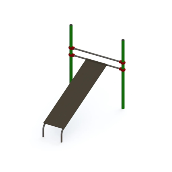 Inclined Bench Trainer for Outdoor Fitness Parks- TLS 020