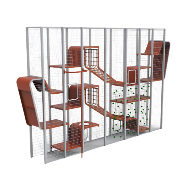 Innovative Vertical Playground for Space-Efficient Fun VP001 - Image 2