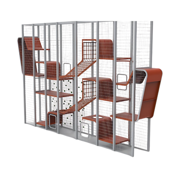 Innovative Vertical Playground for Space-Efficient Fun VP001 - Image 3